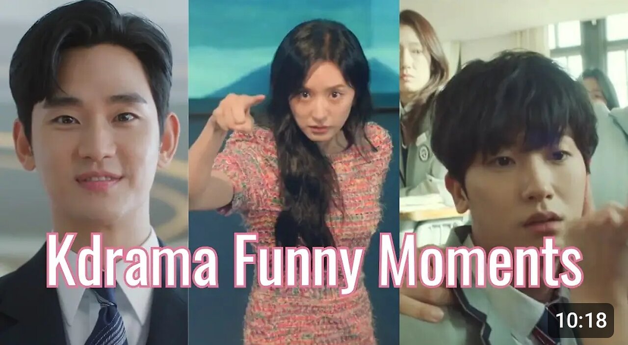 Kdrama Try Not To Laugh | Kdrama Funny Moments 2024 | Part 1