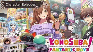 KonoSuba: Fantastic Days (Global) - Character Episodes Wiz Unstoppable Shopping