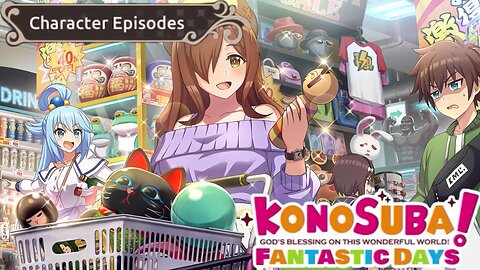 KonoSuba: Fantastic Days (Global) - Character Episodes Wiz Unstoppable Shopping