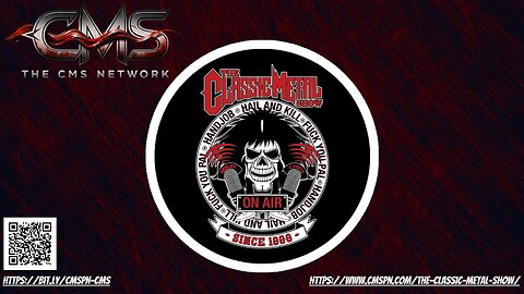 The Classic Metal Show LIVE! 9/13/25 (Full Show) (Commercial Free)