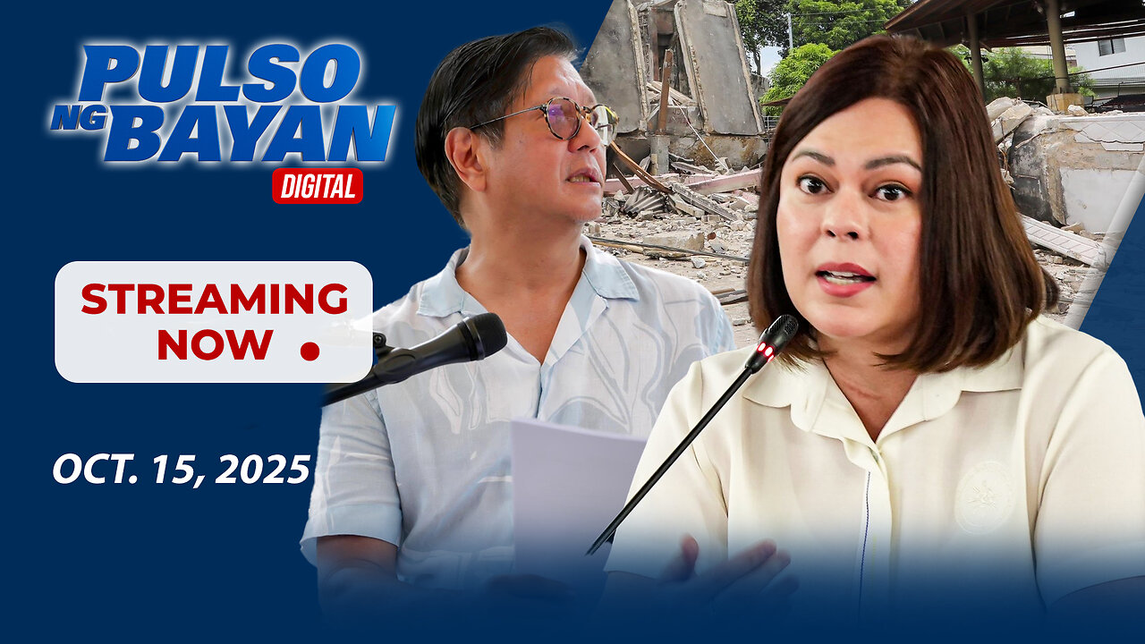 LIVE: Pulso ng Bayan kasama si Admar Vilando at Jade Calabroso | October 15, 2025
