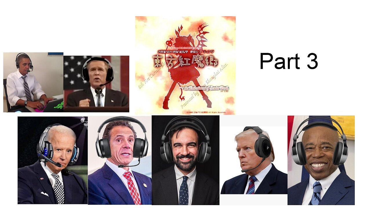 US Presidents Play Touhou 6: Embodiment of Scarlet Devil (Part 3)