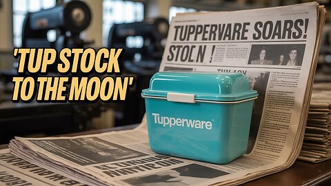 Not just Your Grandmother's Tupperware! TUP Stock is a Rocketship! TUP 🚀