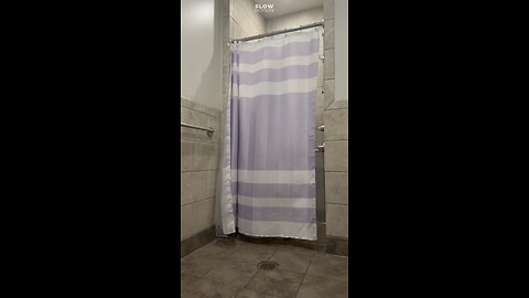 Naked gym shower