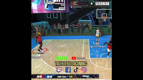 That Boy Was On Skates All Game 😂#2k #2k25 #nba2k25 #stepback #viral #basketball #gaming #fyp