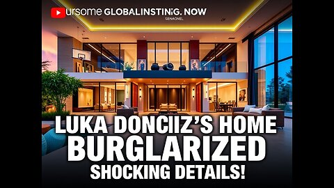 Luka Doncic's Home Burglarized: Shocking Details!