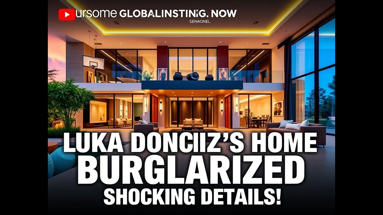 Luka Doncic's Home Burglarized: Shocking Details!