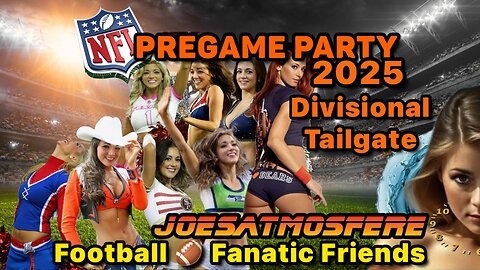 NFL Pregame Party! 2025 Divisional Playoff! Tailgate with us!