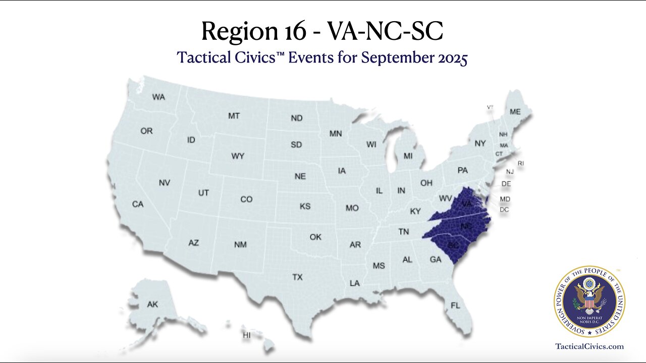 Region 16 September 2025 events