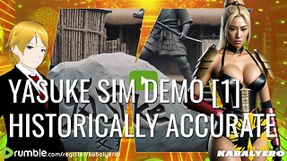 🔴 Yasuke Simulator Demo [1] Historically Accurate Game 🎮 A One Hour Livestream