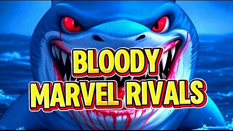 Bloody Marvel Rivals: Demonic Jeff killing innocent people in New York City.
