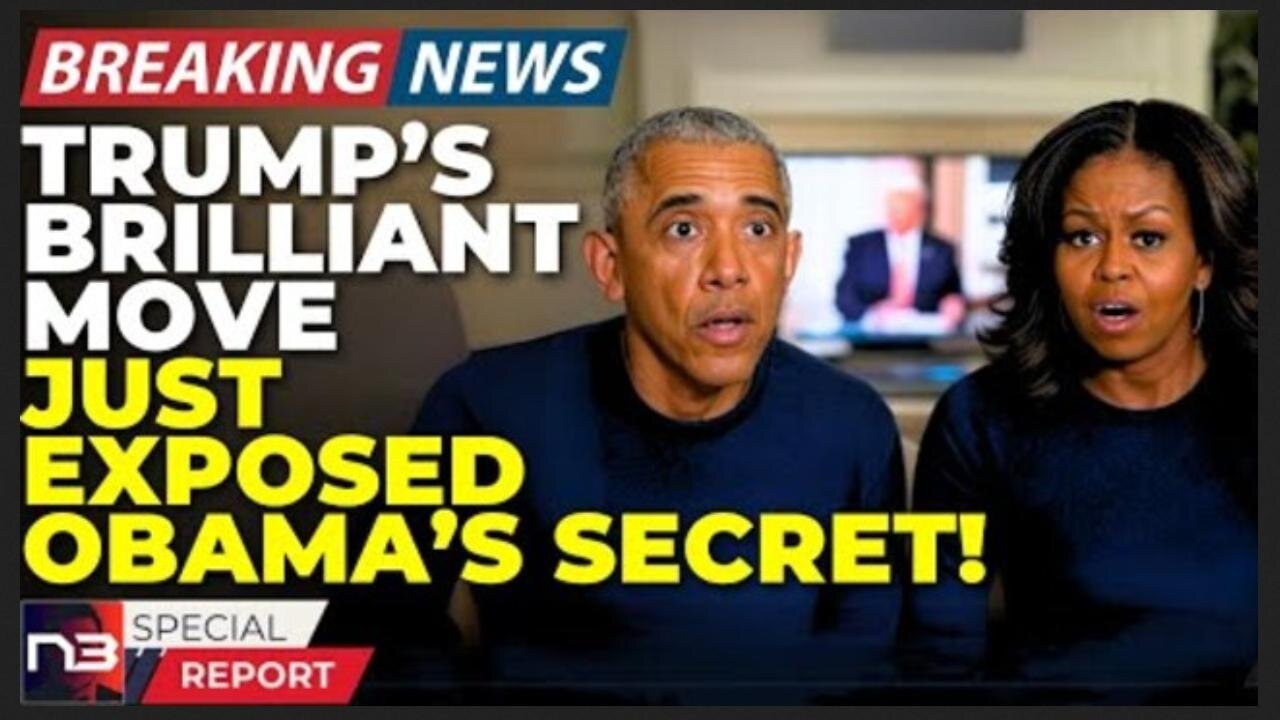 Trump Just Got Revenge On Obama w/ BRILLIANT 5D Chess Move EXPOSING His Dark Secret 2/12/25