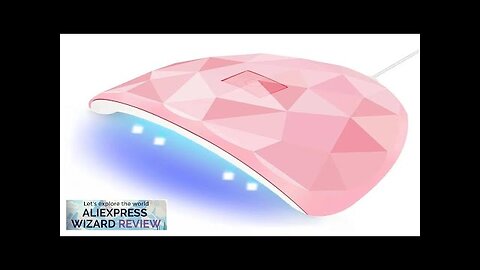 LED Nail Dryer Lamp For Nails 18 UV Lamp Beads Drying Review