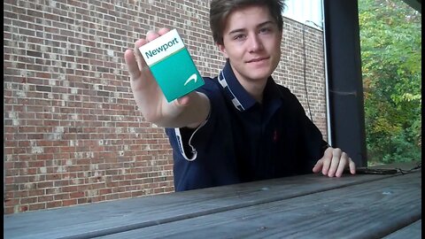 ASMR Smoking a Newport Cigarette while listening to Mac Miller