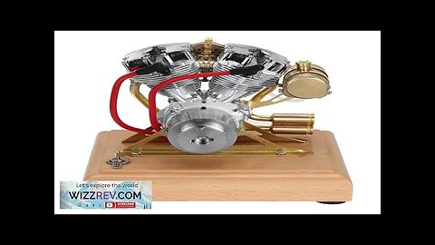 Shovelhead R31 V2 Double Cylinder Gas Engine Model STEM Science Discovery Toy Review