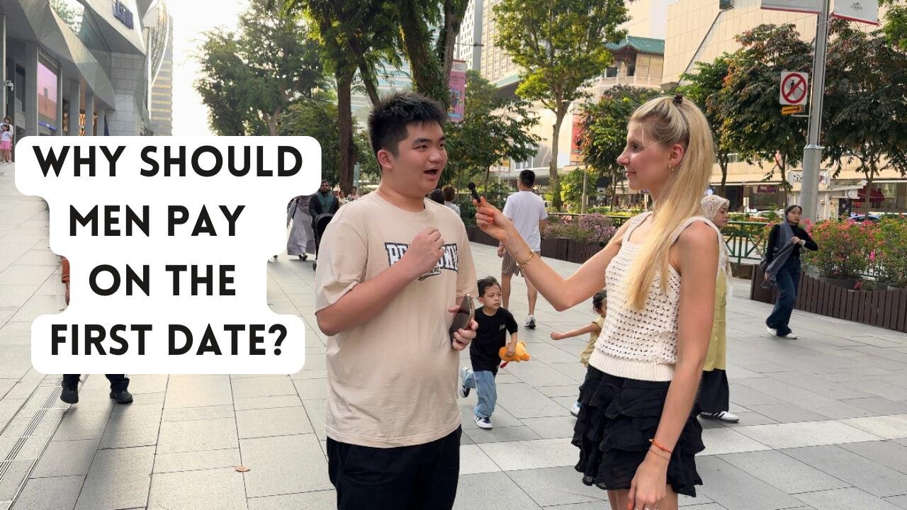 Who should pay on a firsat date? Singapore Street Interview
