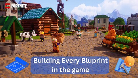 Building Every Blueprint in Lego Fortnite