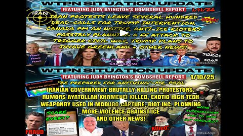 SHituation UPDate - 1/11 & 1/10 2026 [Trump Plans to Invade Greenland]