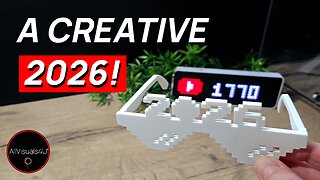 🎇 3DParts4U Wishes You A Creative 2026 - Happy New Year 3D Print - Thug Life Glasses Meme | #Shorts