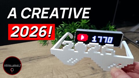 🎇 3DParts4U Wishes You A Creative 2026 - Happy New Year 3D Print - Thug Life Glasses Meme | #Shorts
