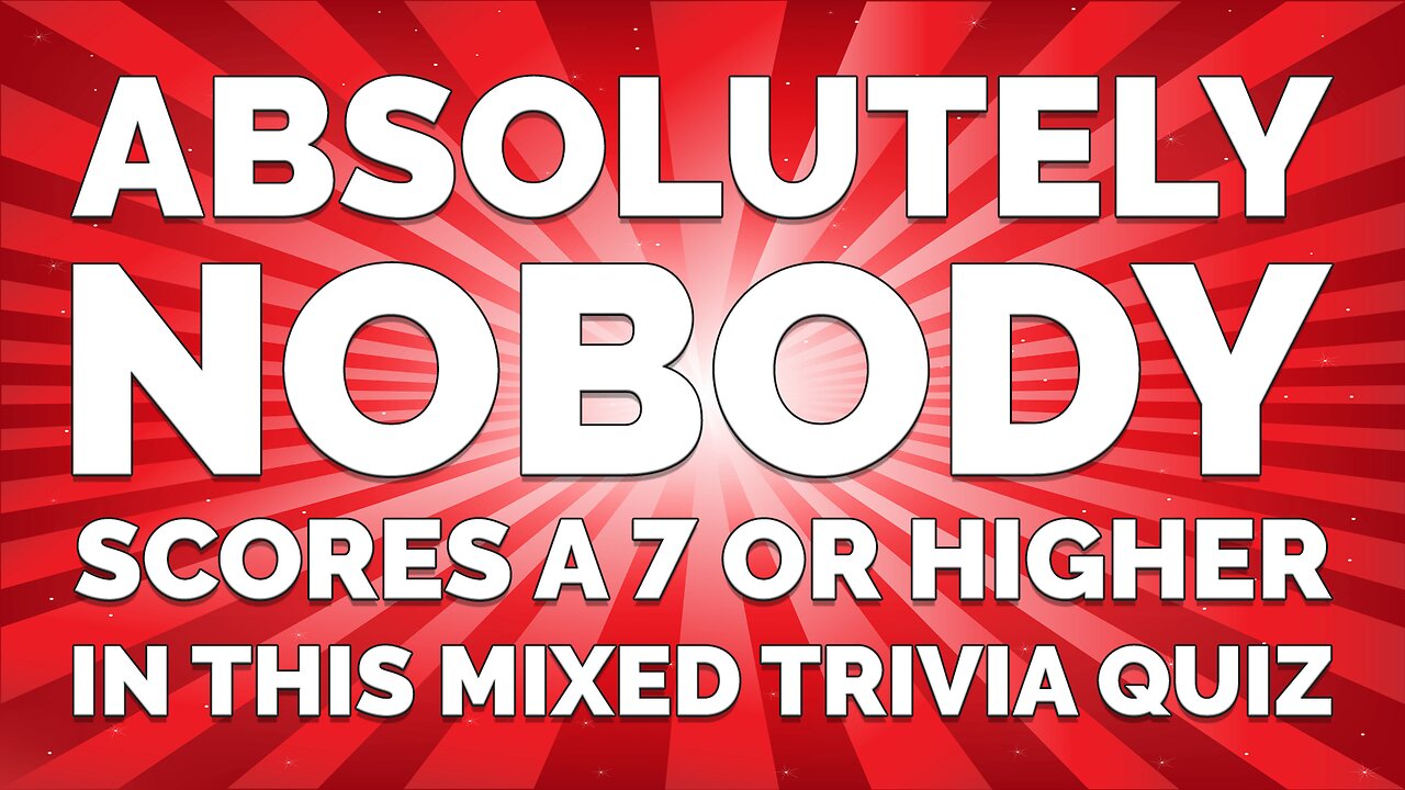 Mixed Trivia Quiz