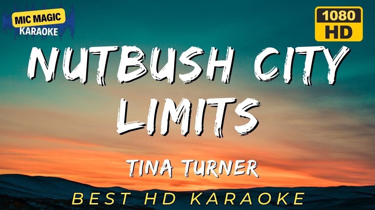 NUTBUSH CITY LIMITS - TINA TURNER - BEST HD KARAOKE