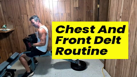AM Session: Quick Chest and Front Delt Workout