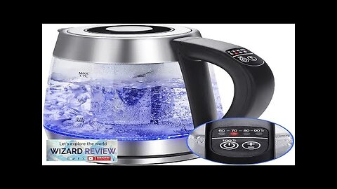 Aigostar Electric Kettle Tea Kettle with Temperature Control and Tea Infuser Hot Review