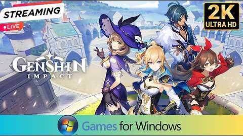 Genshin Impact Live Gameplay PC | 2K 60 FPS Ultra Graphics | Open World RPG Adventure - Day 2
