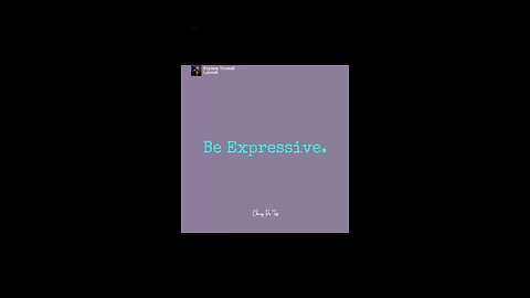 Express yourself