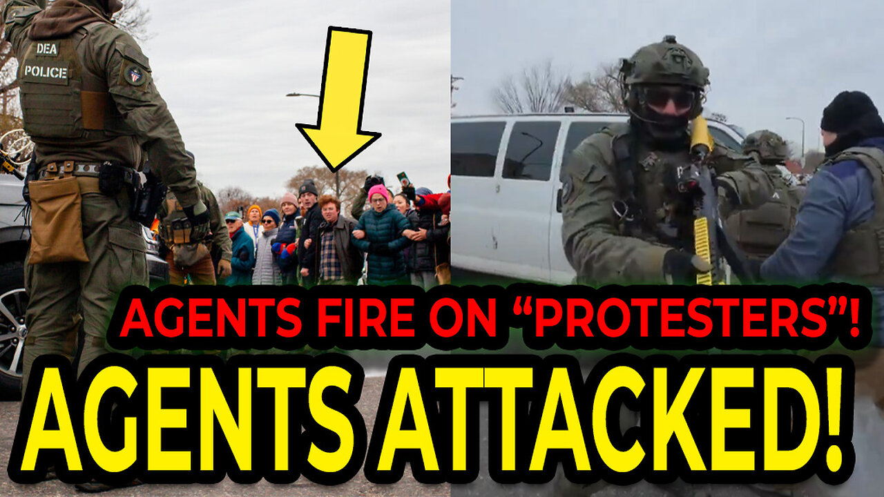 Protesters Cross The Line - DHS Fights Back!