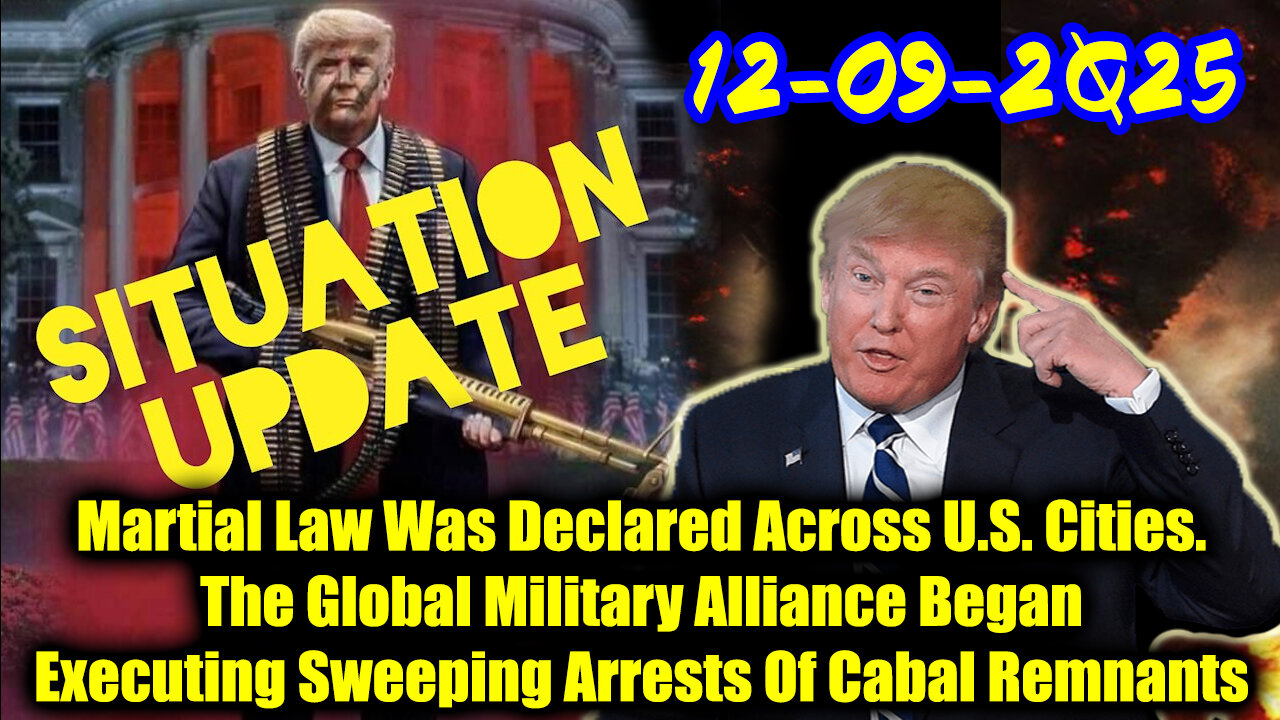 Situation Update 12.9.25 - Trump's Executive Orders, GITMO Update; Trump's Global Military Alliance