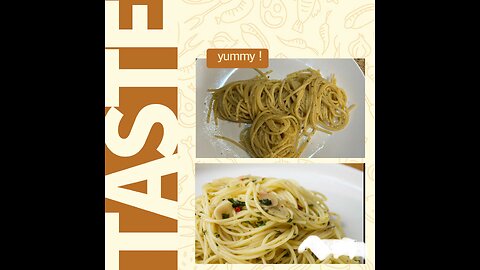 Speghetti aglio e olio!!