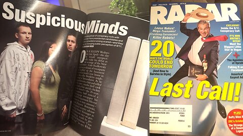 Luke Rudkowski 20 years after Radar Jeffrey Epstein magazine no #Bio911Trtuth ! WeAreChange 1450