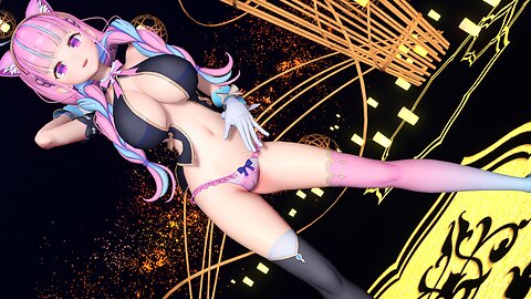 【Hot Dance】湊あく○/Spit it out【MMD】