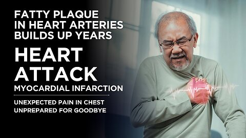 HEART ATTACK! FATTY PLAQUE IN ARTERIES BUILDS UP YEARS?