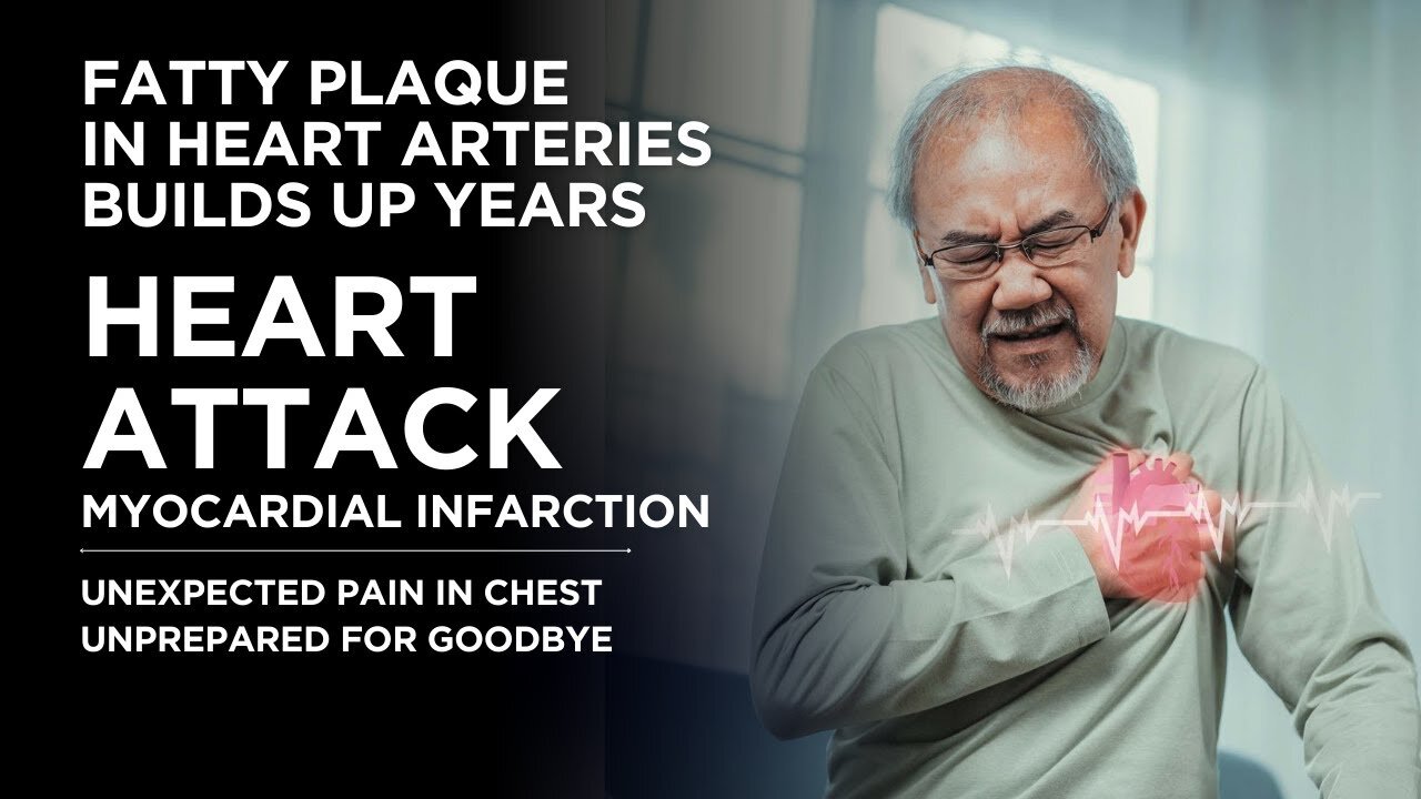 HEART ATTACK! FATTY PLAQUE IN ARTERIES BUILDS UP YEARS?