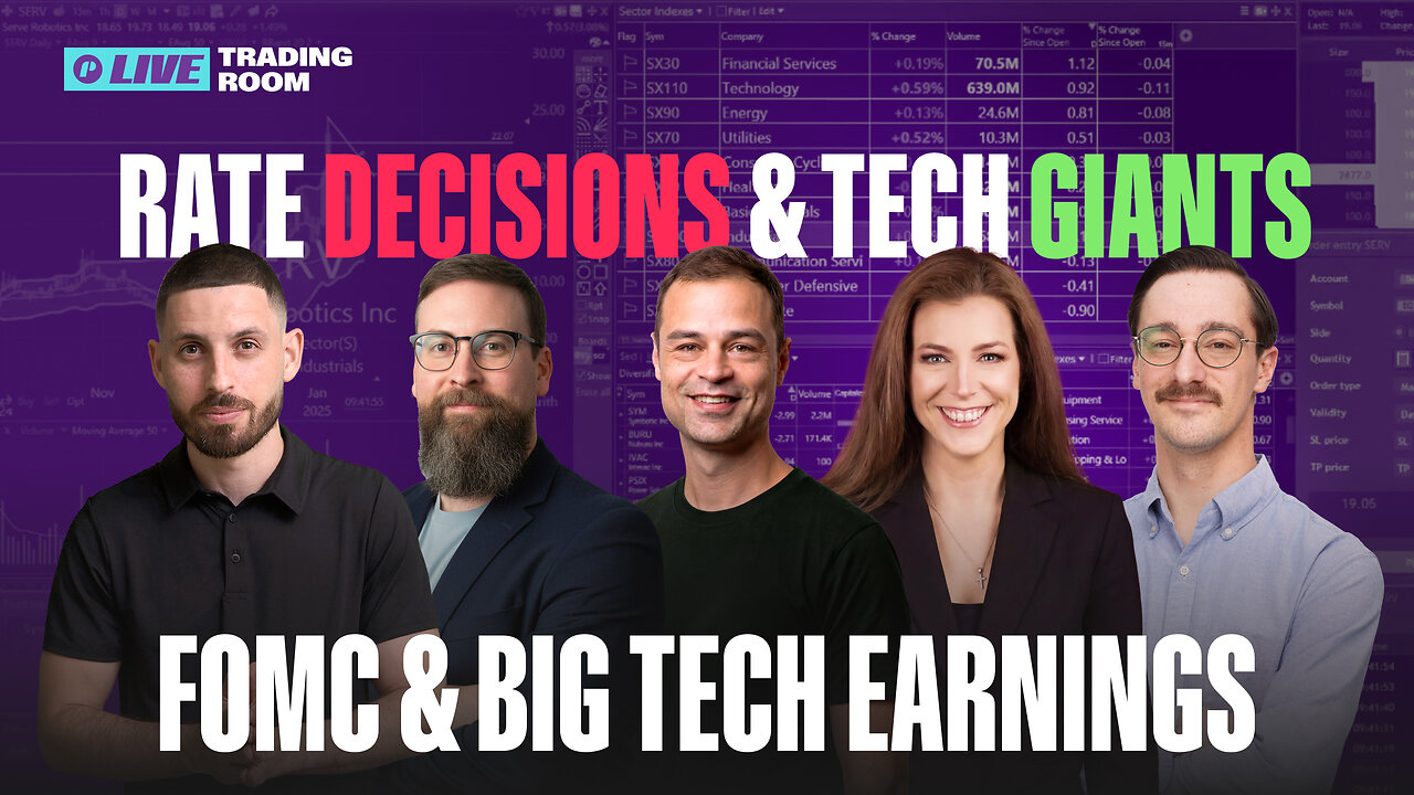 META MSFT GOOGL AMZN Earnings LIVE 🚨 Mag 7 AI Results! | QCOM ABBV KLAC | Stock Earnings April 29