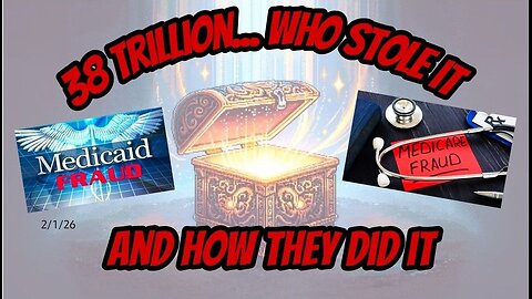 $38 TRILLION... WHO STOLE IT AND HOW THEY DID IT