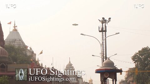 UFO Videotaped over India