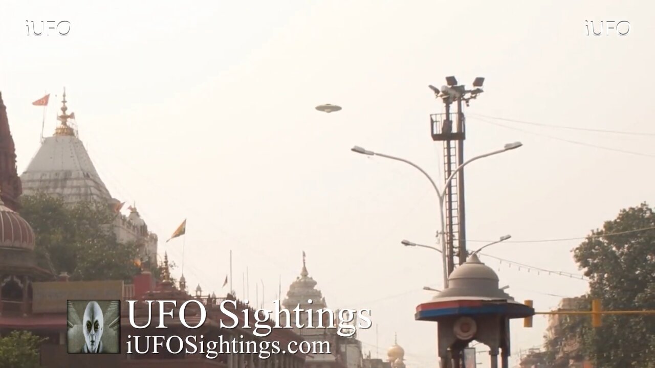 UFO Videotaped over India