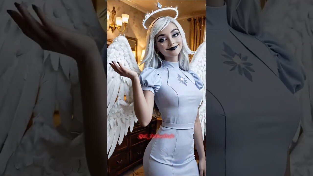 Hazbin Hotel in Real Life?! Alastor and Charlie Look Unreal 😳👀