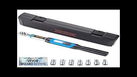 VEVOR Digital Torque Wrench 3/8" Drive Electronic Torque Wrench Torque Wrench Kit Review