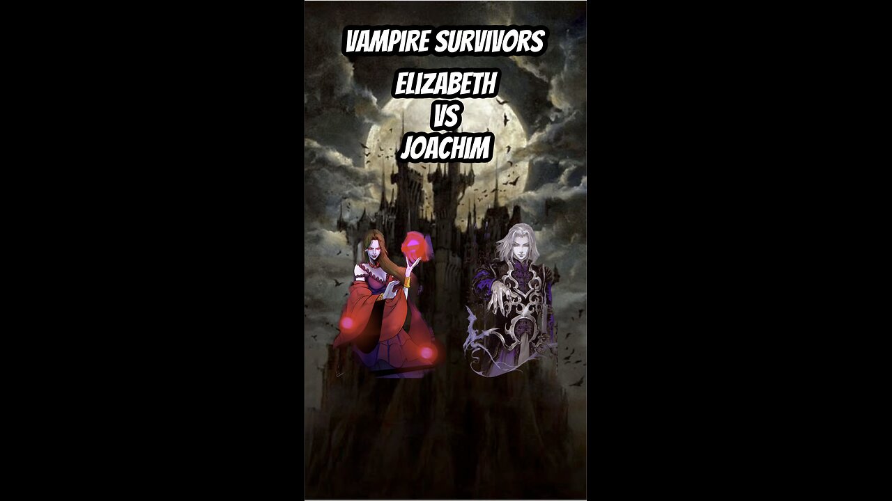 Vampire Survivors : Elizabeth vs Joachim