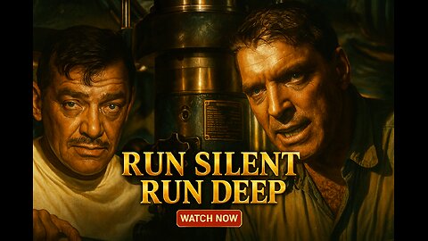 Run Silent, Run Deep (1958) 🎖️ Burt Lancaster & Clark Gable | Classic Submarine Drama