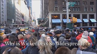 COMMENT 501: THIS IS WHY WICKEDNESS DESTROYS LIVES & CAN DESTROY AN ENTIRE PLANET