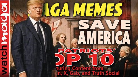 Save America: PATRIOTS' TOP 10 - SAVE Act FIRE, Tulsi Election Bombshell