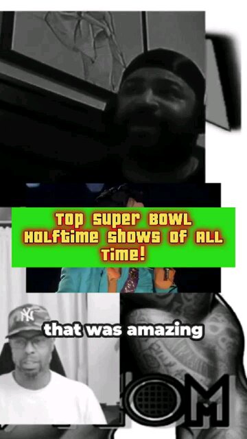 Top Super Bowl Halftime Shows of All Time! #gioycm