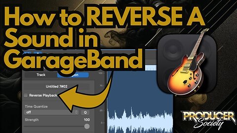 How to Reverse Audio in GarageBand (2025)