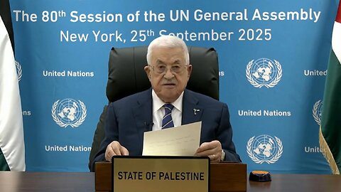 Abás: “Palestina nos pertenece, no vamos a irnos de nuestra tierra”